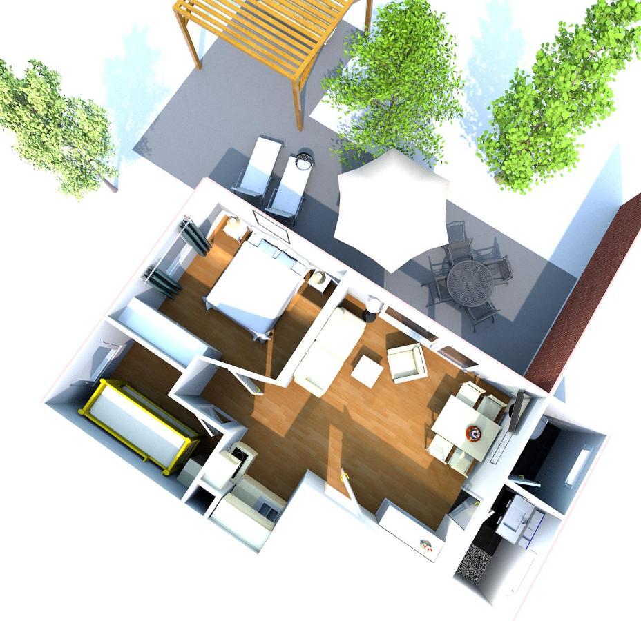 Haus Wexler 2 - Eg Apartment Cuxhaven Luaran gambar